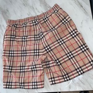 Boys Burberry swim shorts